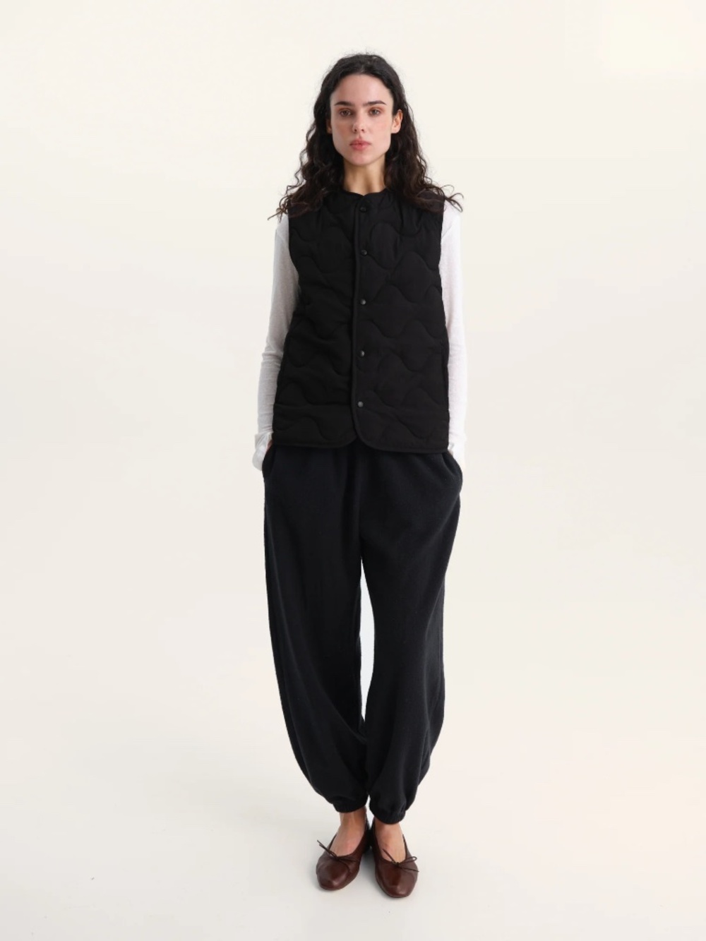 Katsurina Black Vest Ukrainian Brand